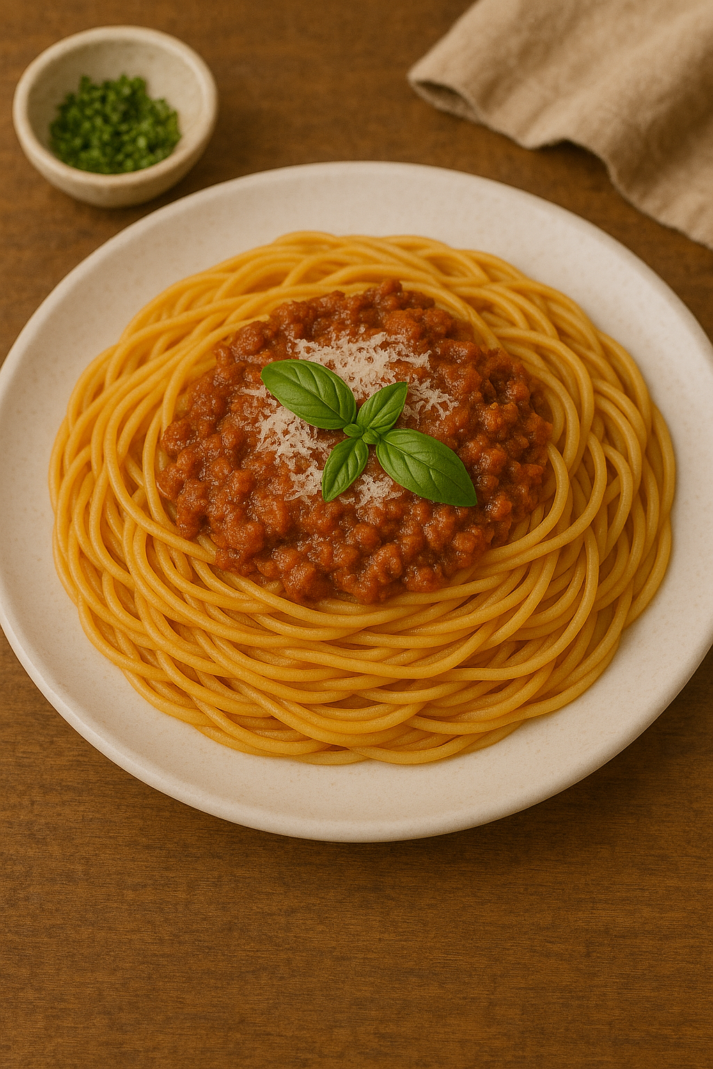 Spaghetti alla Bolognese - Authentiek Italiaans gerecht Restaurant Romagna Zoetermeer
